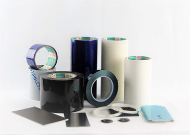 Acrylic Base PE Protective Film Black And White Thickness 60 Microns Roll